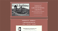 Desktop Screenshot of dobermann-dobrman.info