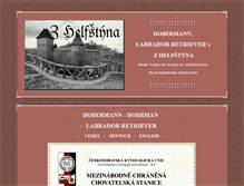 Tablet Screenshot of dobermann-dobrman.info